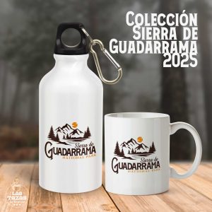 Taza y botella Sierra de Guadarrama