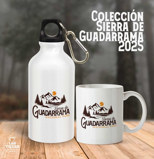 Taza y botella Sierra de Guadarrama
